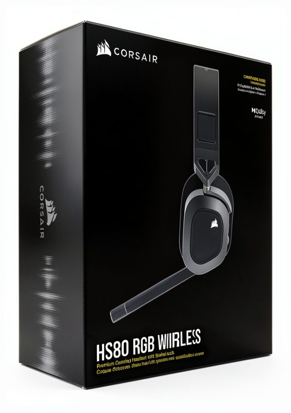CORSAIR HS80 RGB Wireless Gaming Headset PC PS5 PS4-18