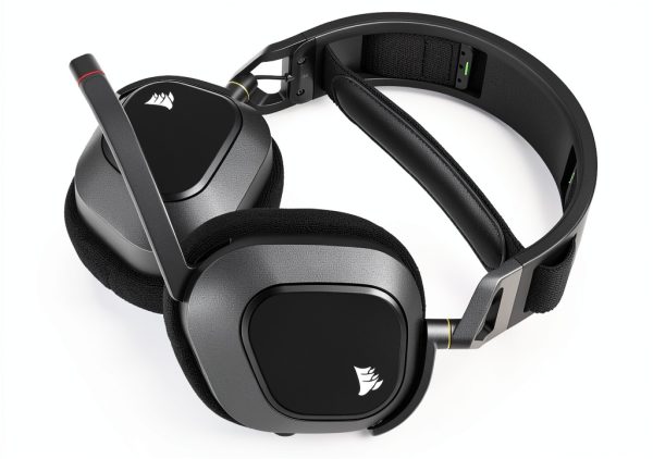 CORSAIR HS80 RGB Wireless Gaming Headset PC PS5 PS4-3