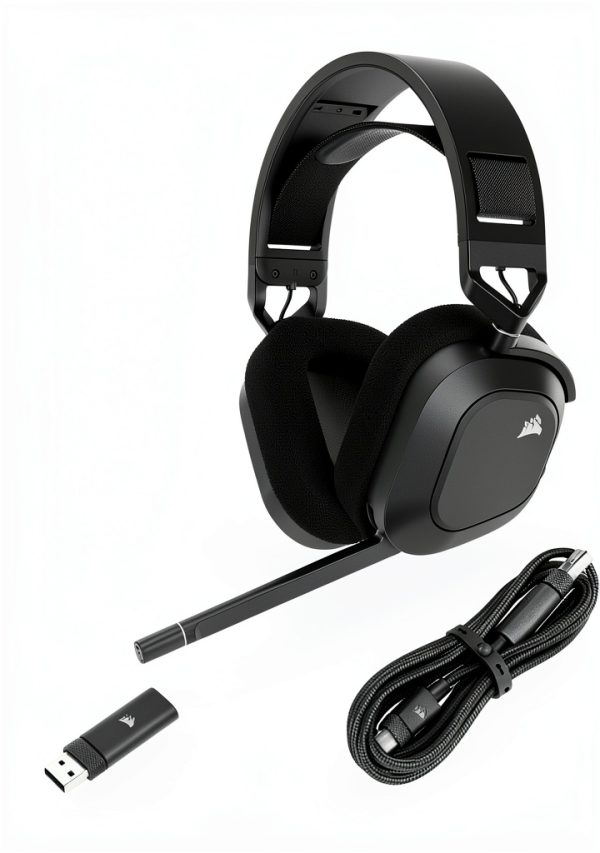 CORSAIR HS80 RGB Wireless Gaming Headset PC PS5 PS4-17