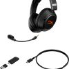 HyperX Cloud Flight 2 Wireless Gaming Headset Black White-16