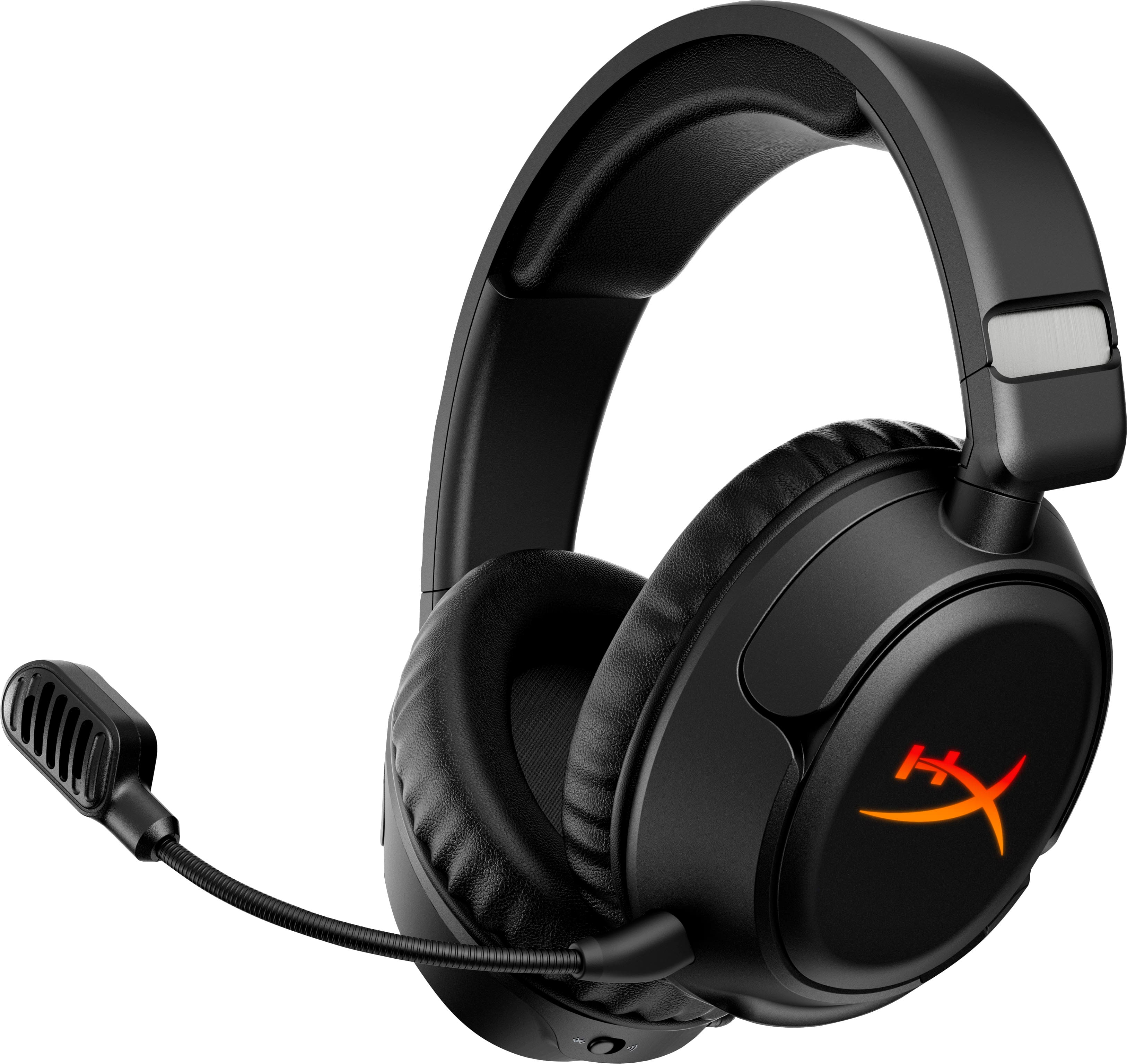 HyperX Cloud Flight 2 wireless headset in use with a gaming setup
