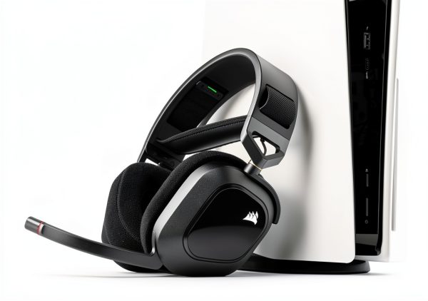 CORSAIR HS80 RGB Wireless Gaming Headset PC PS5 PS4-5